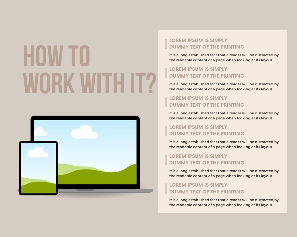 Ultimate Mockup Canva Template
