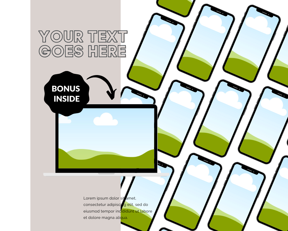 Ultimate Mockup Canva Template