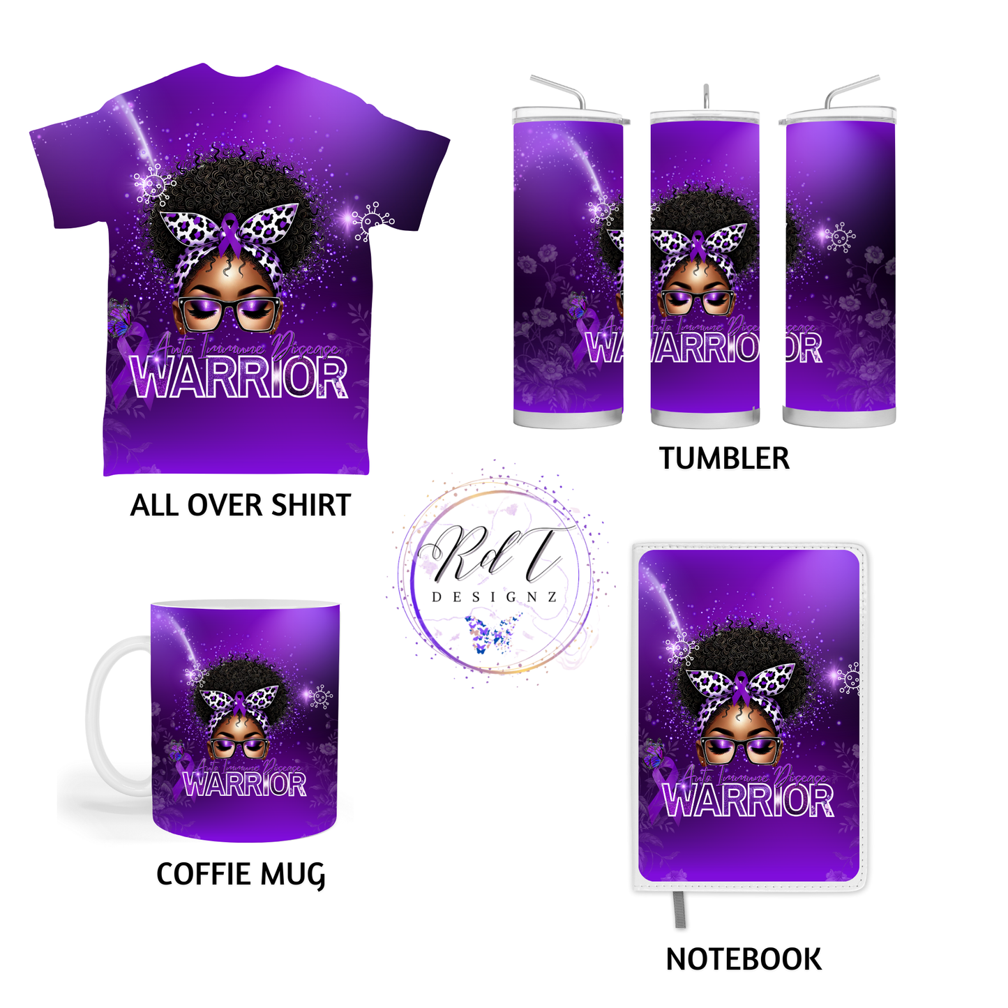 Awareness Mockup Bundle (Auto immune disease)