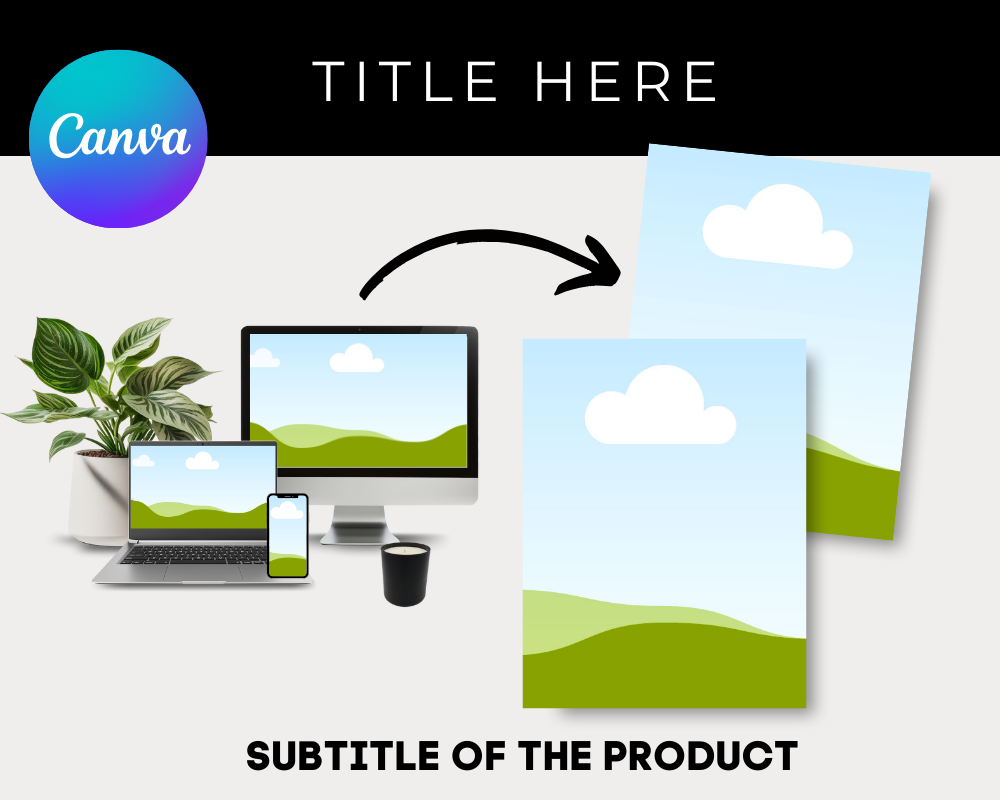 Ultimate Mockup Canva Template