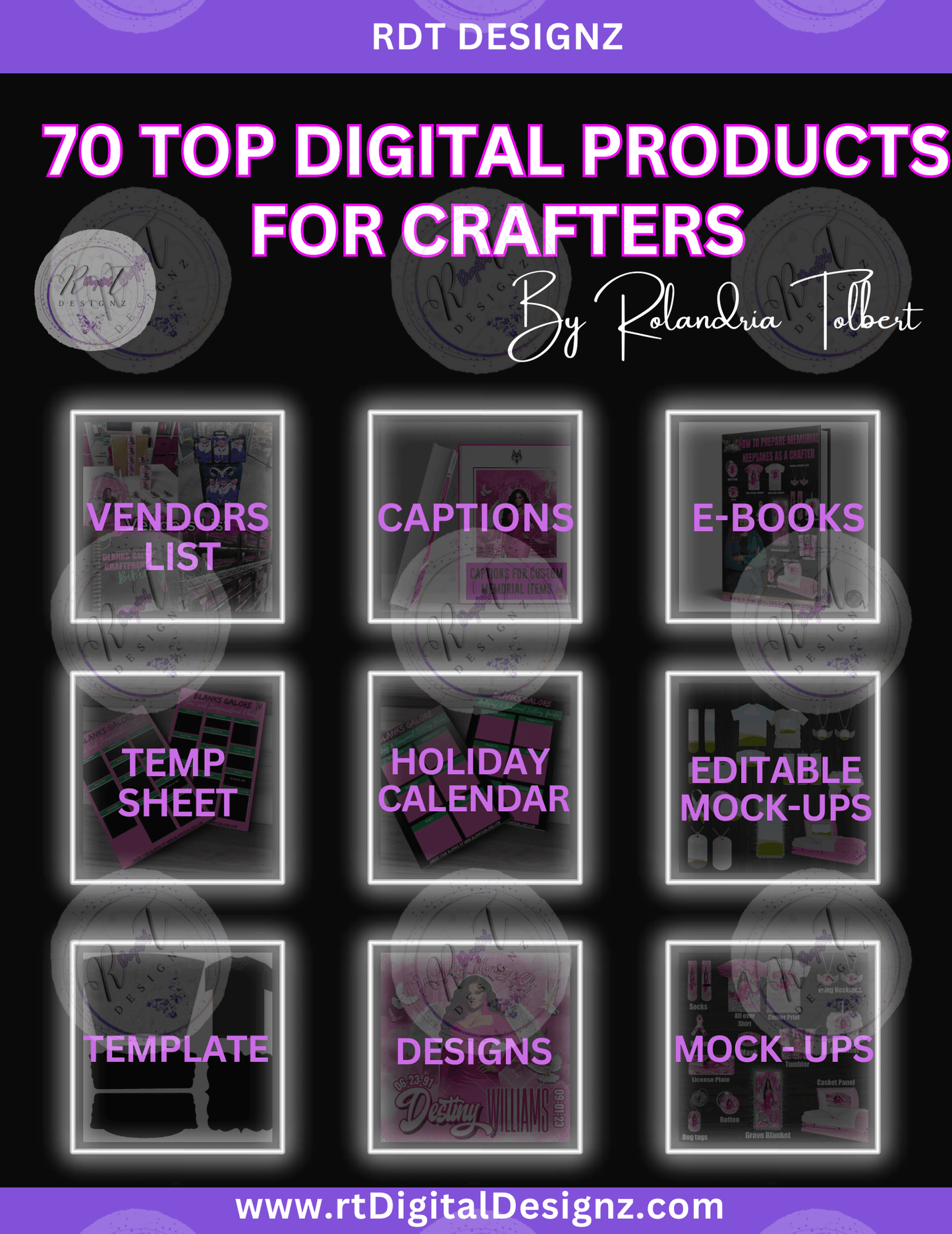 Top Digital Products for Crafters E-book