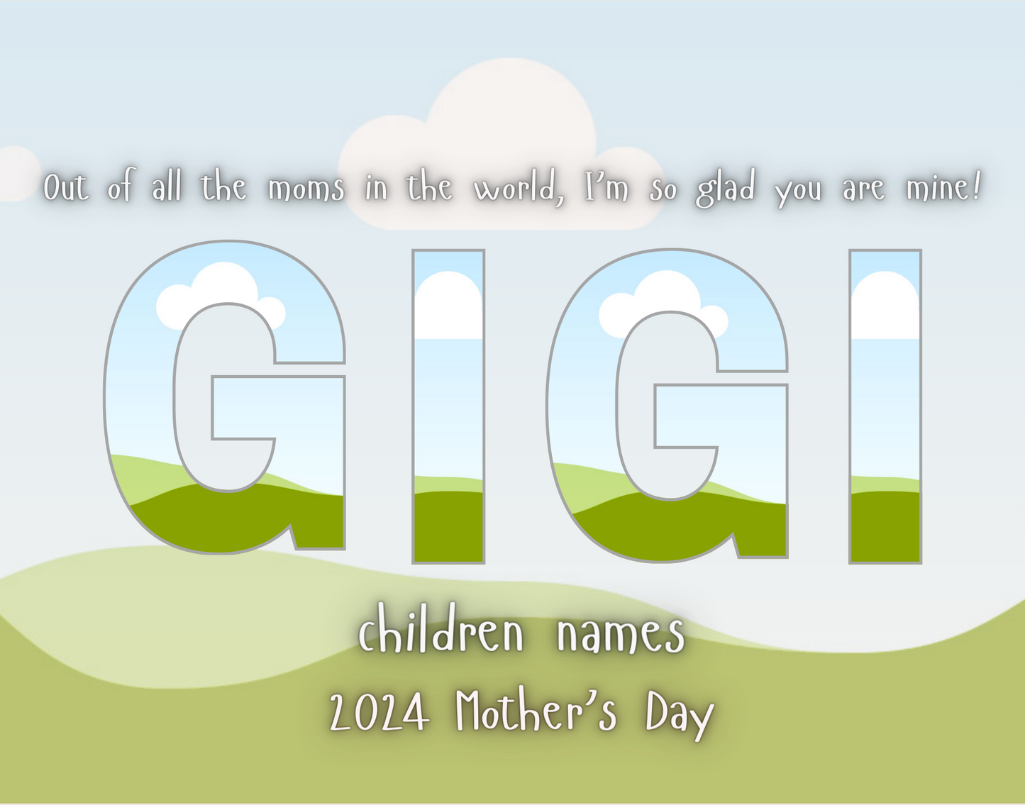 Mothers Day Editable Canva Frame Design (GRANDMA) - 6