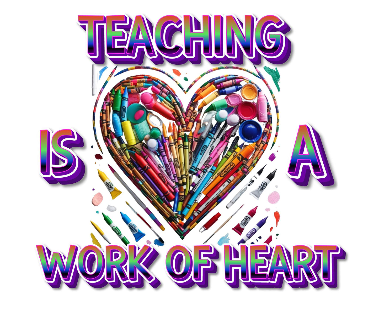 AI Image - Teacher a Work of Heart