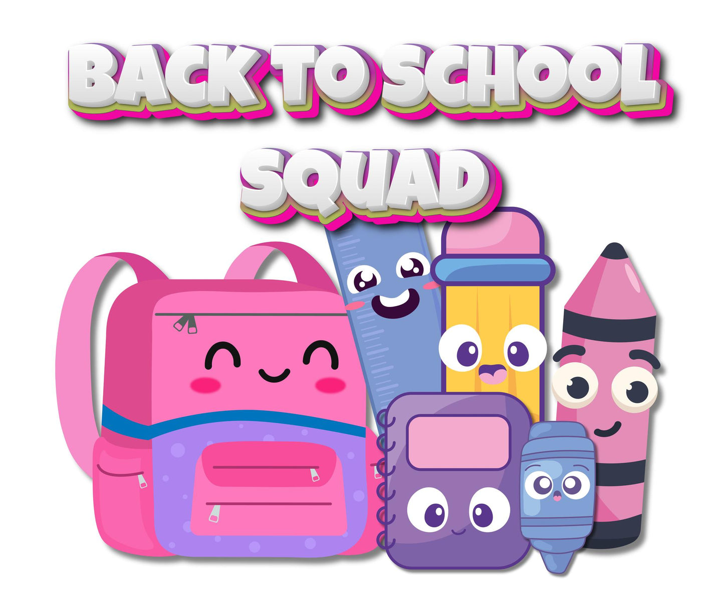 AI Image - Back to School Squad