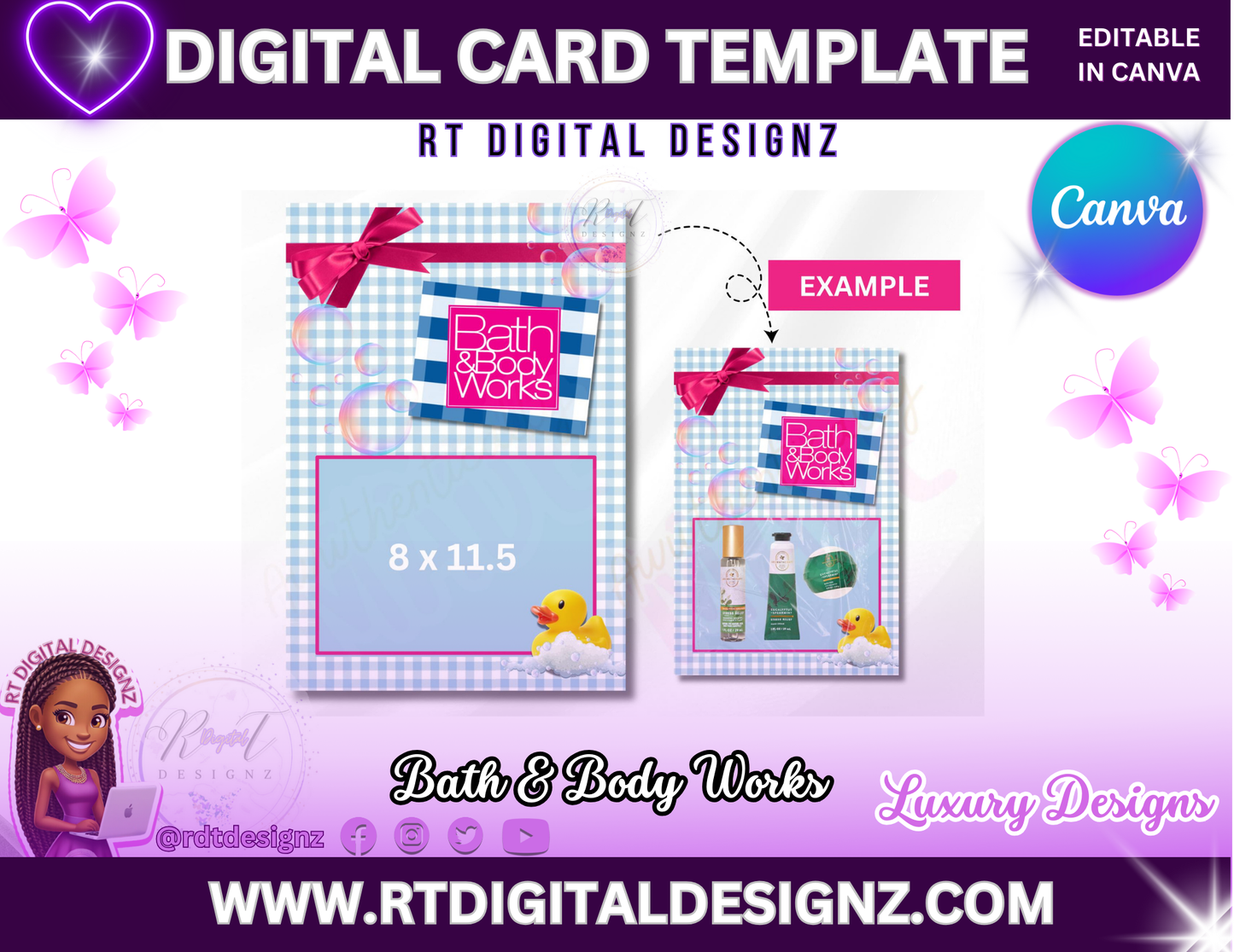 Valentines Day Card (PNG) - Bath & Body Works