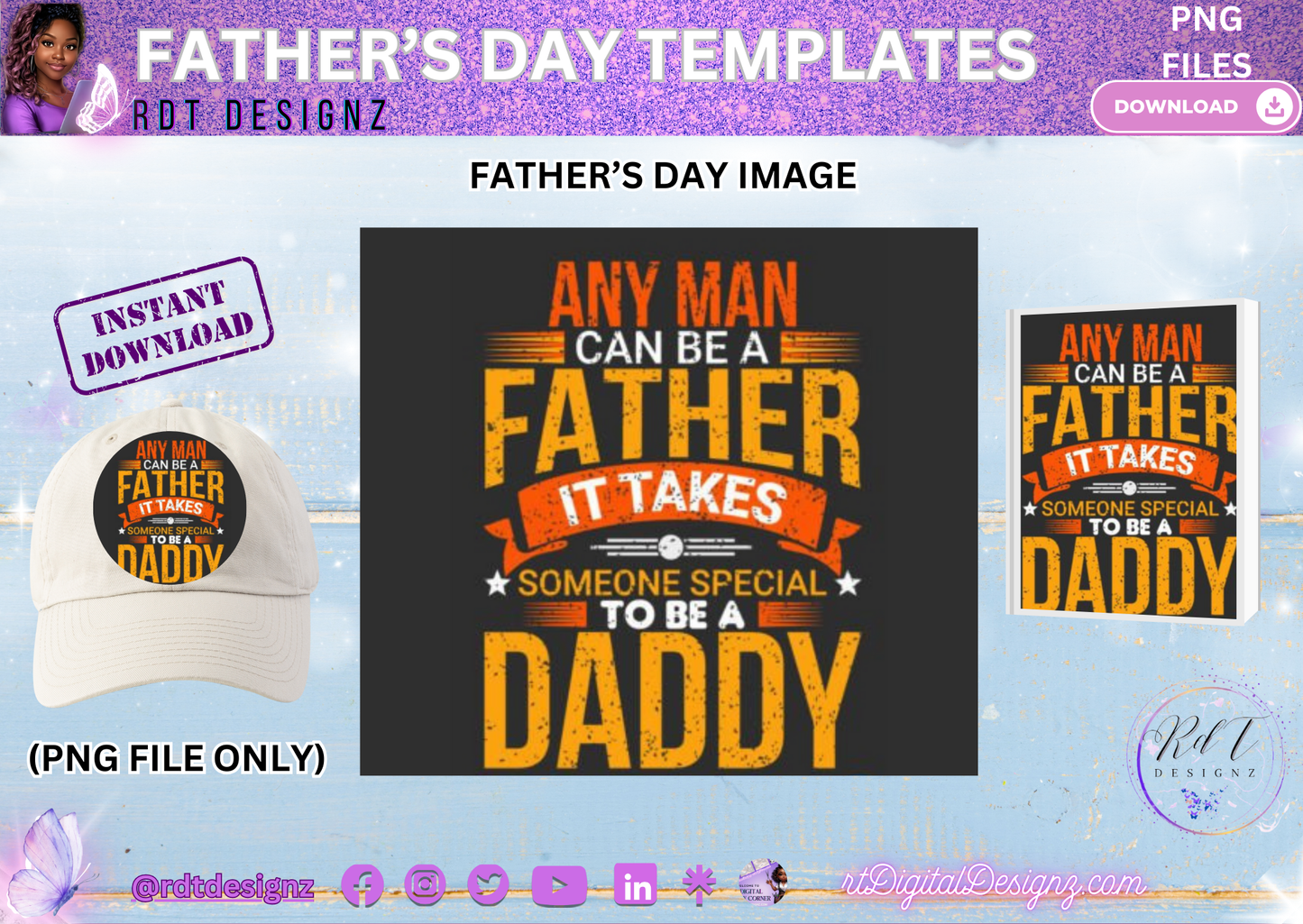 Fathers Day Image - Someone Special as Daddy Design
