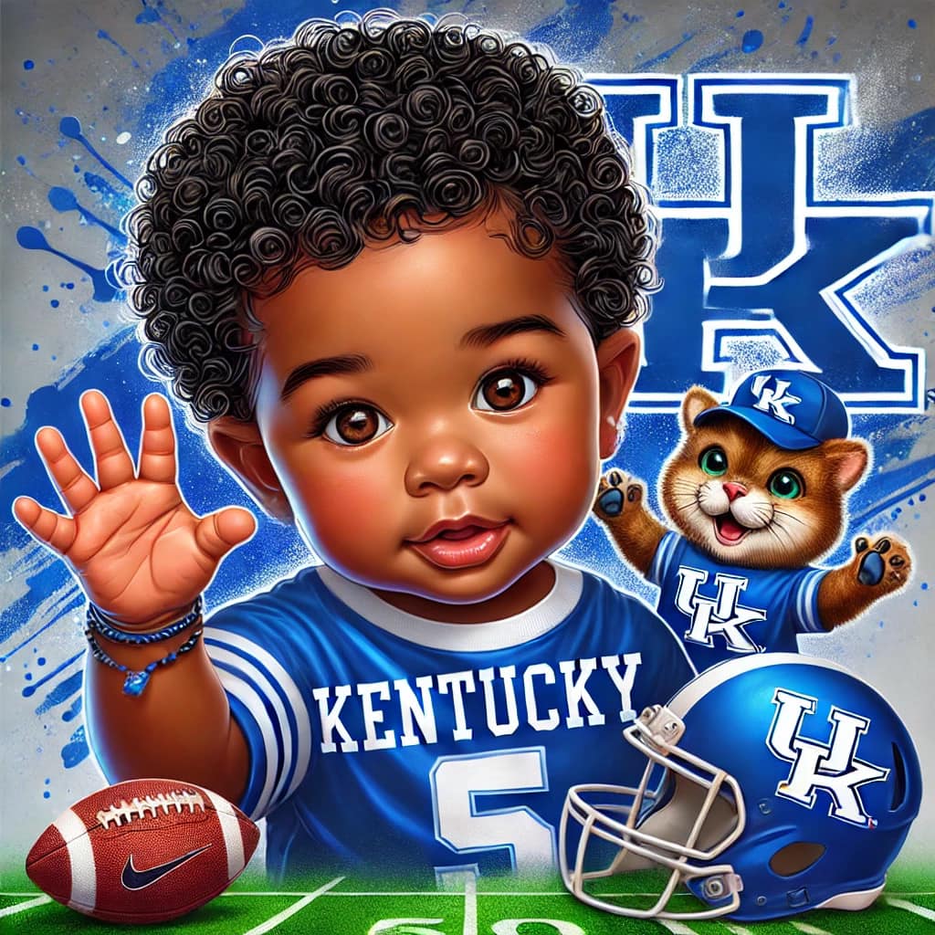 Football Images (AI Girls w Mascots)