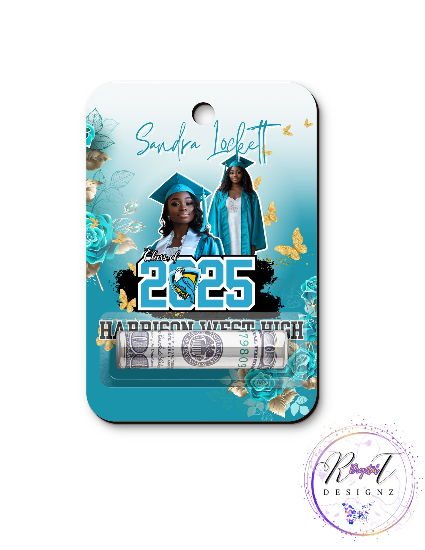 GRAD Money Card Templates - 4 Options (2025)