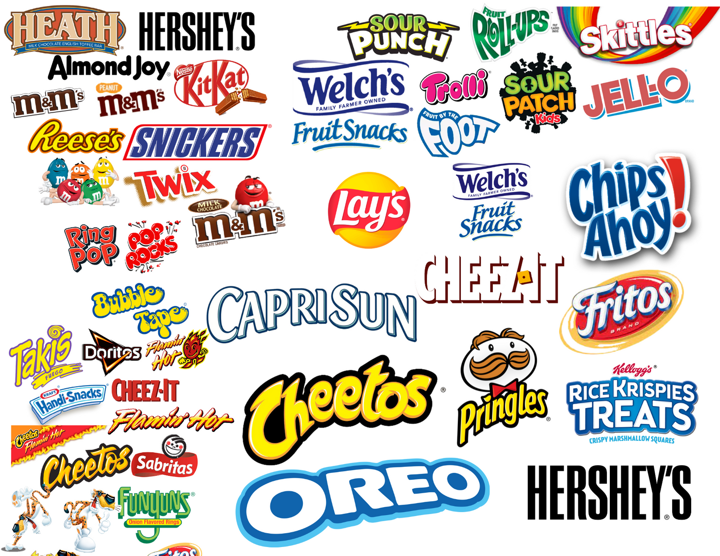 Chip Bag Template with Mock-Up (Sponge Bob 2)