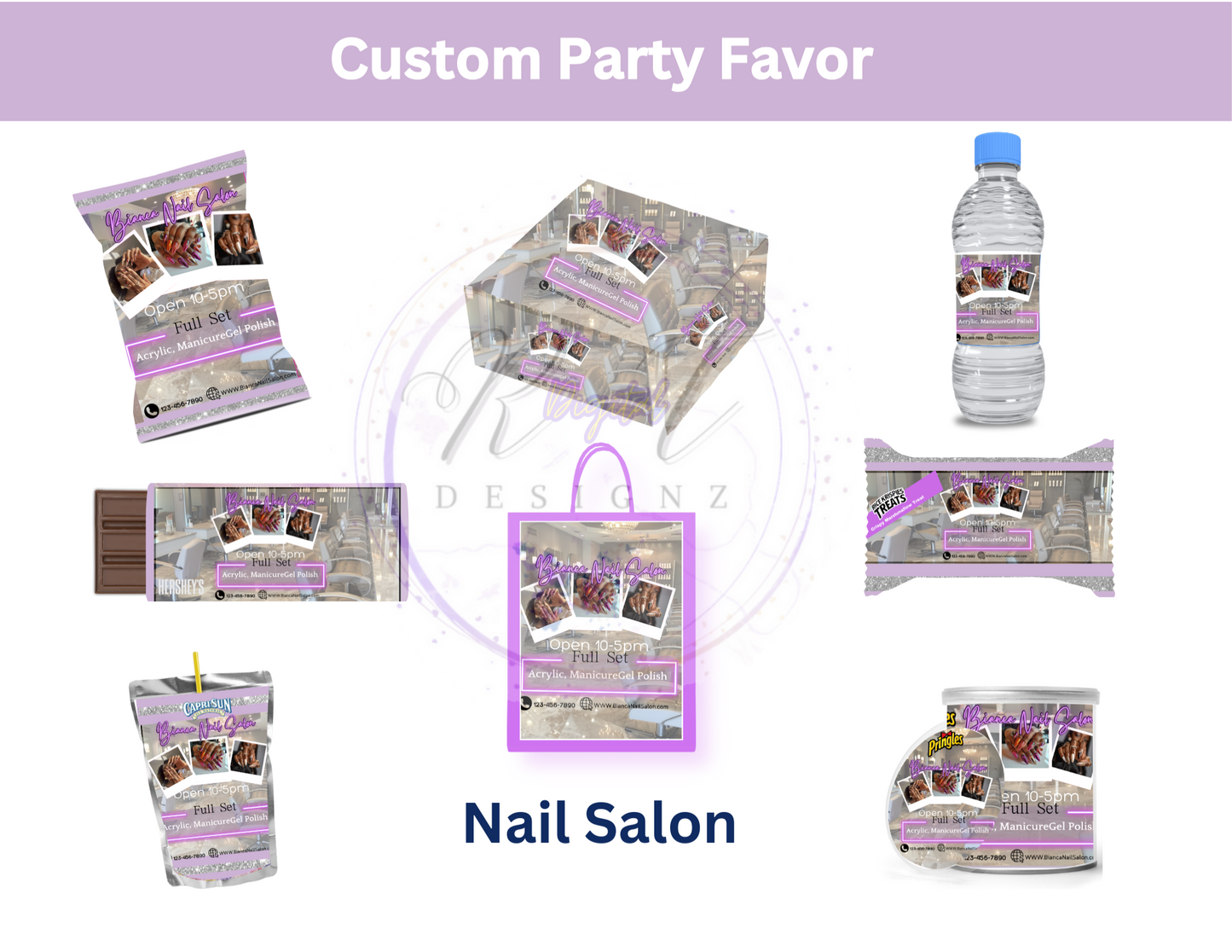 Business Digital Templates - NAIL BUSINESS BUNDLE KIT