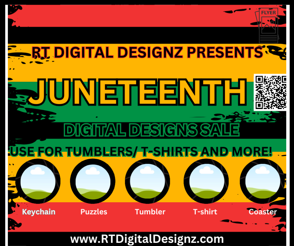 Juneteenth Marketing Flyer Template
