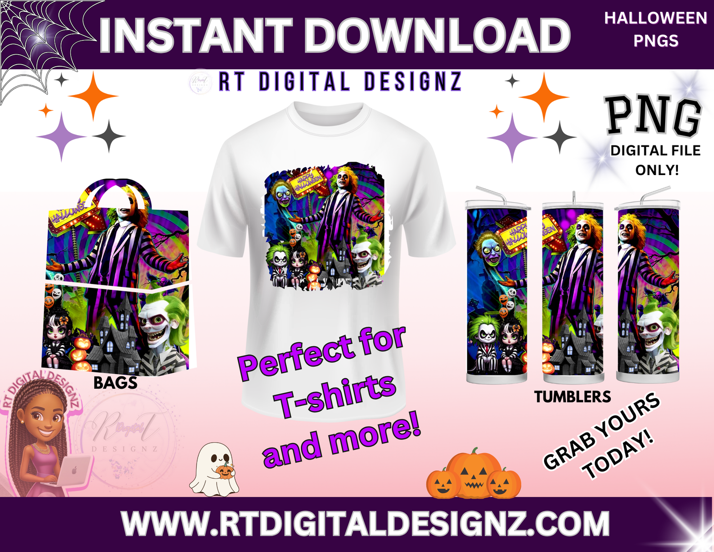 FREE Halloween Image (Beetle Juice)