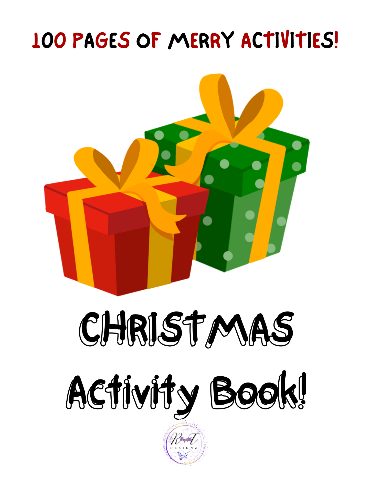 Christmas Coloring Activity Book PDF