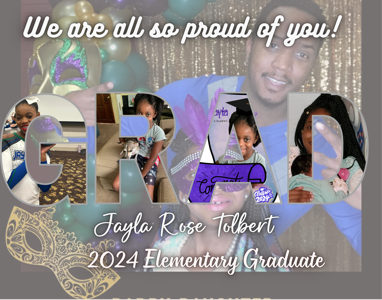 Free Editable GRAD Canva Design