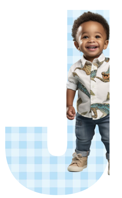 Easter Editable Letter/Photo Template