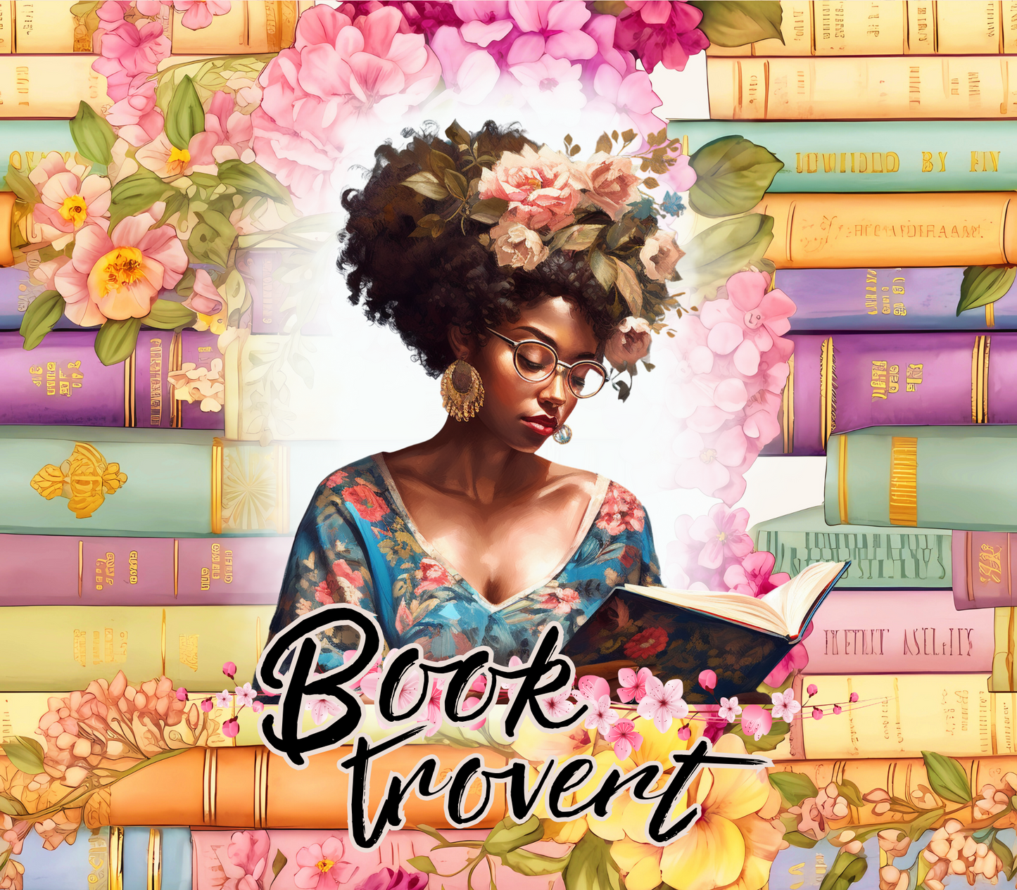 Book Lovers Digital Tumbler Design Bundle