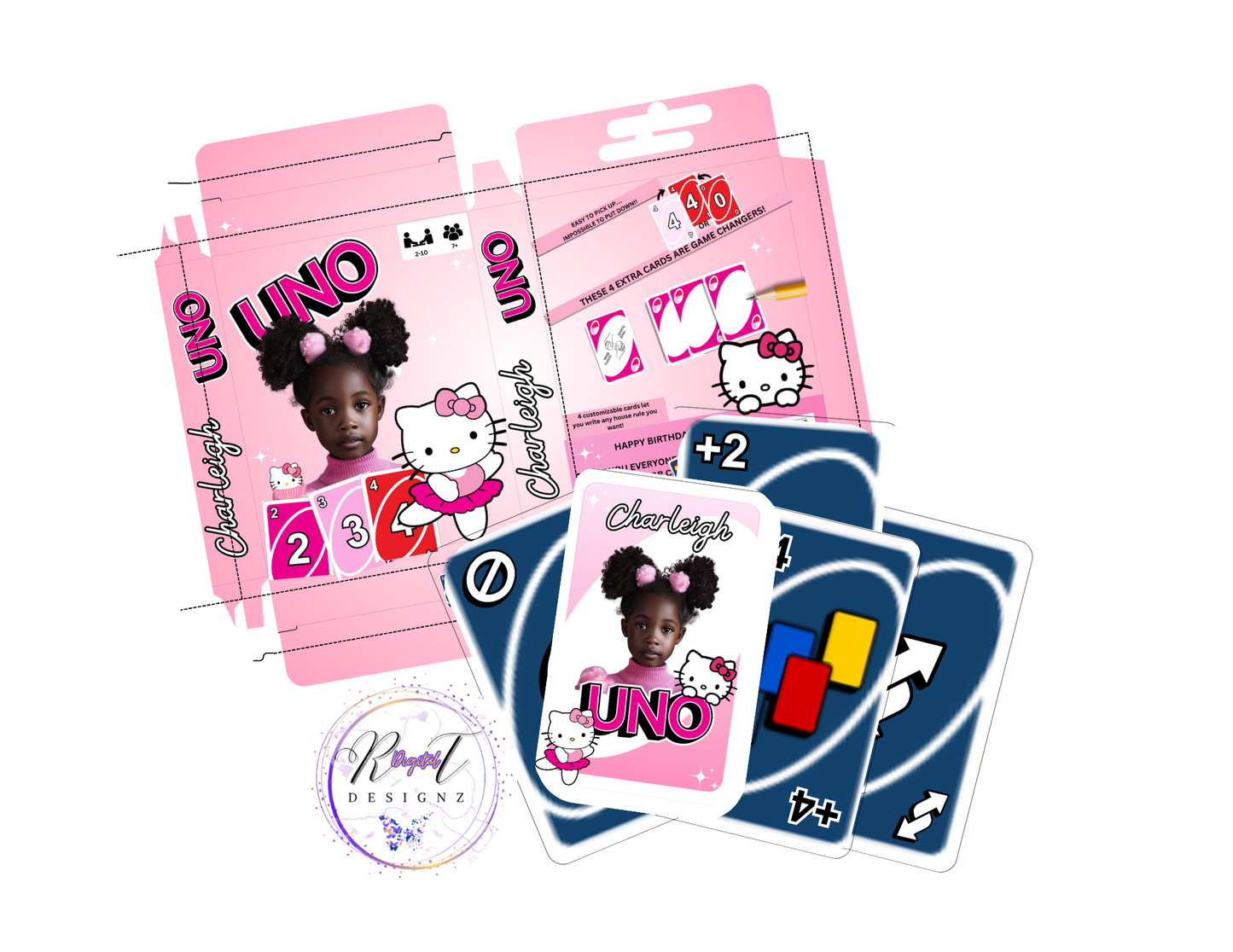 UNO Card Game Digital Bundle Kit