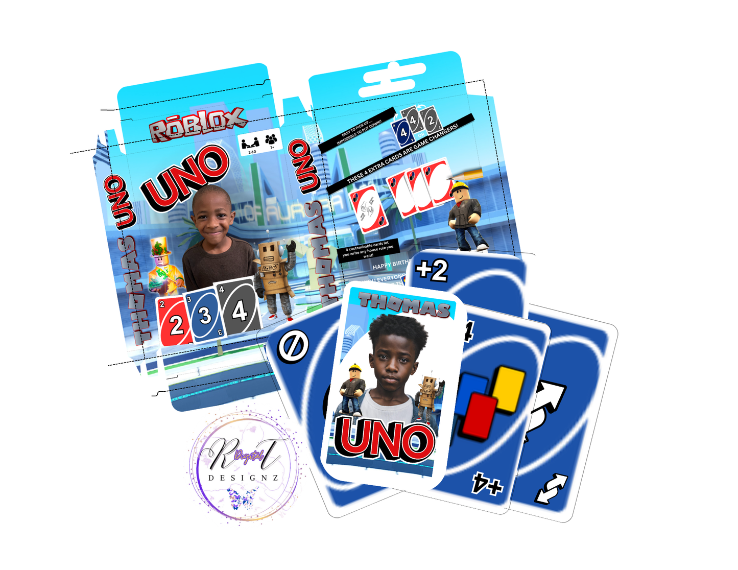 UNO Card Game Digital Bundle Kit