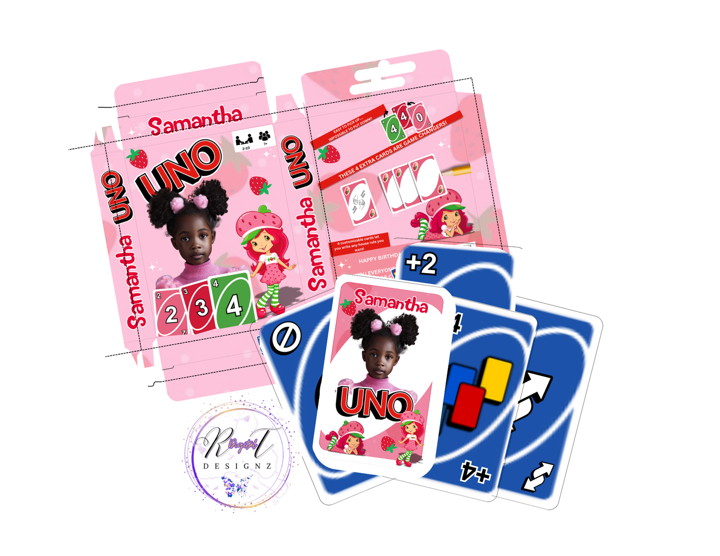 UNO Card Game Digital Bundle Kit