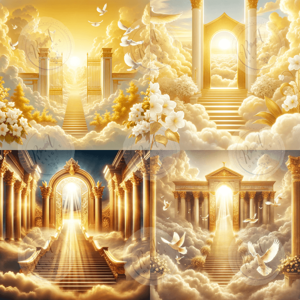 Memorial Backgrounds Design Bundle