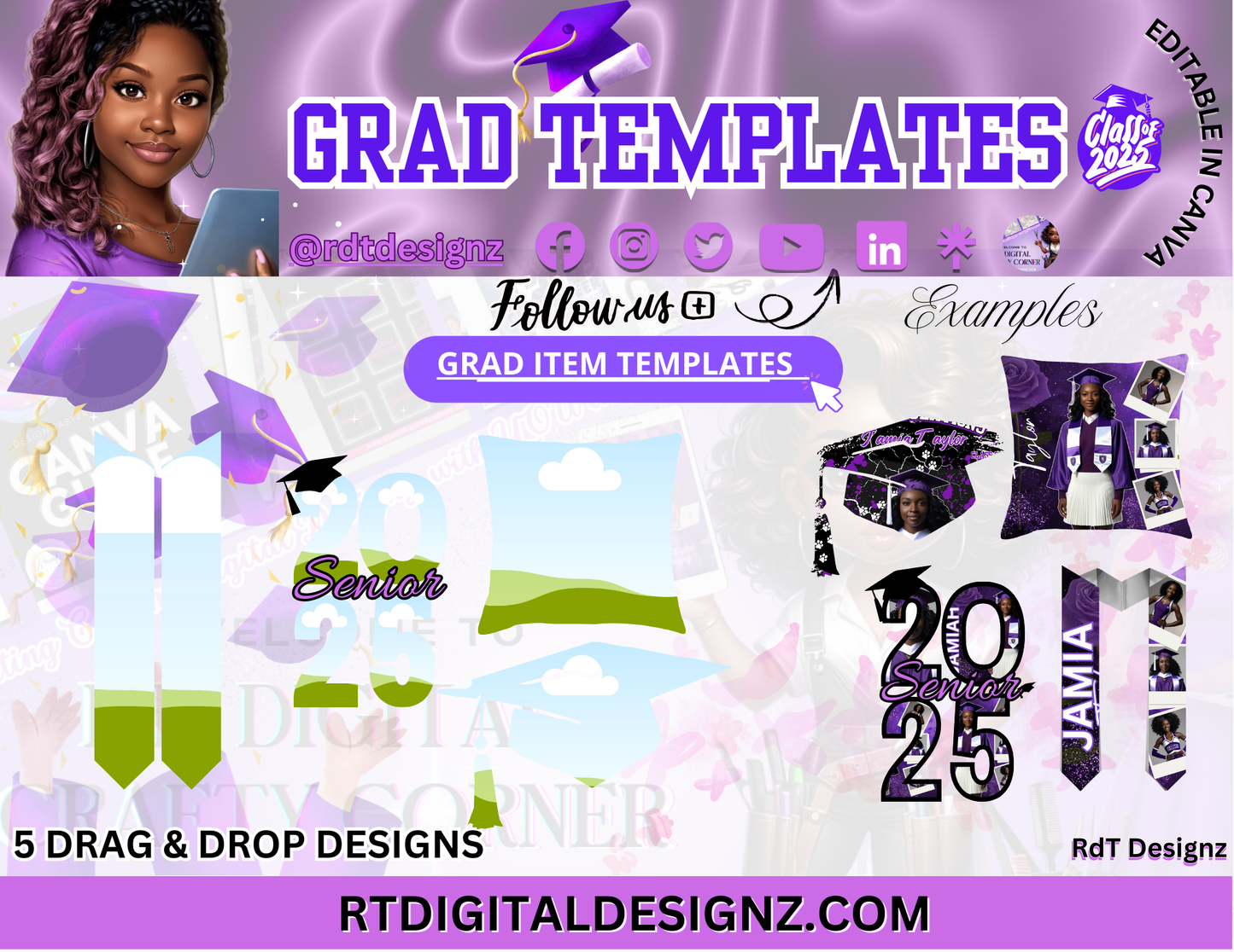 Graduation Editable Templates