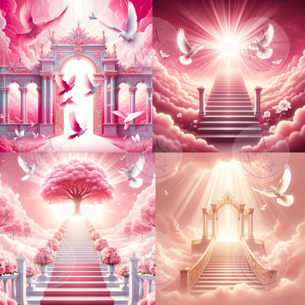 Memorial Backgrounds Design Bundle