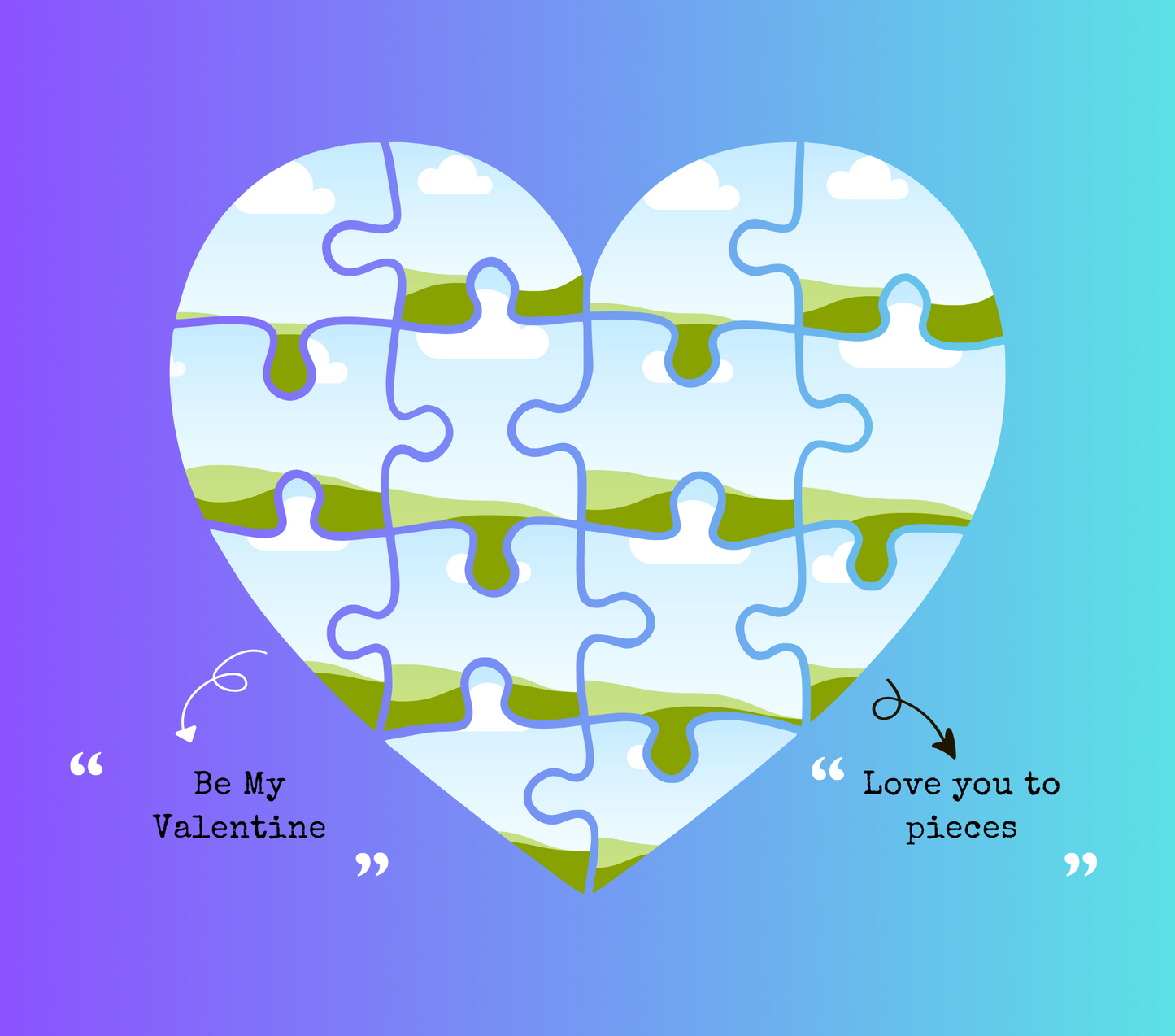 Valentines FREE Heart-shaped Templates