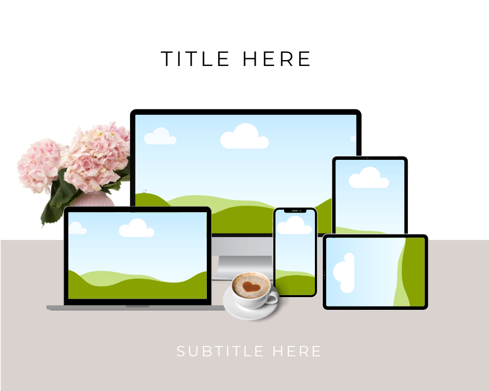 Ultimate Mockup Canva Template