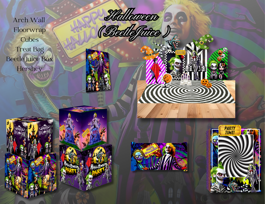 Holiday Planner Digital Templates - Beetle Juice