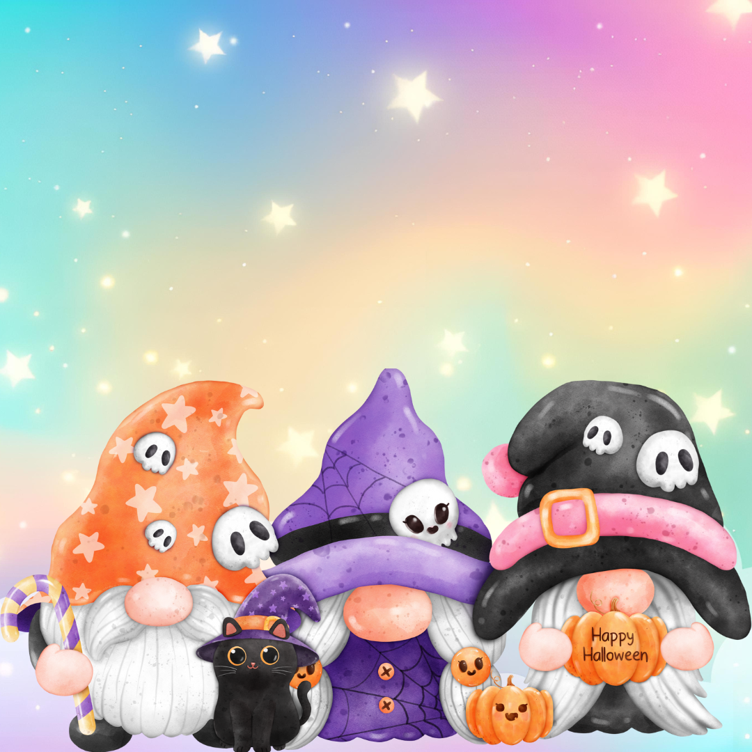 Holiday Planner Digital Templates - Pastel Halloween