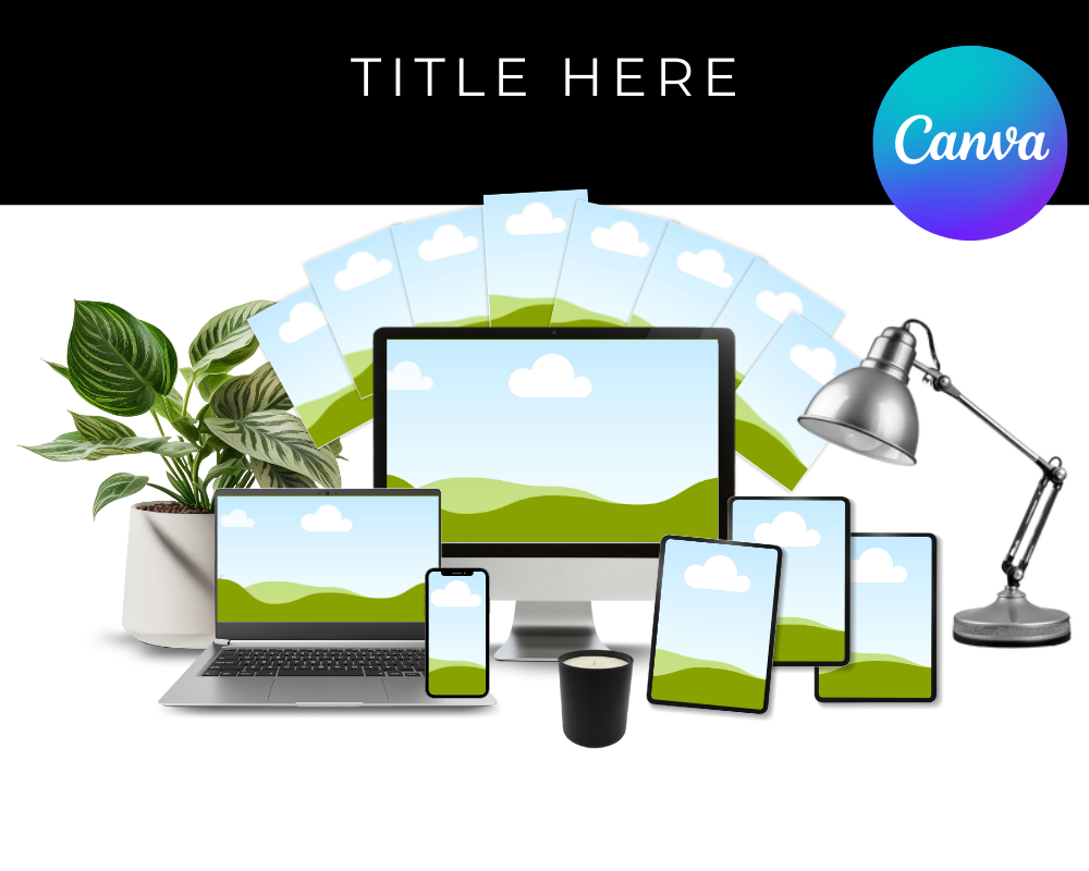 Ultimate Mockup Canva Template