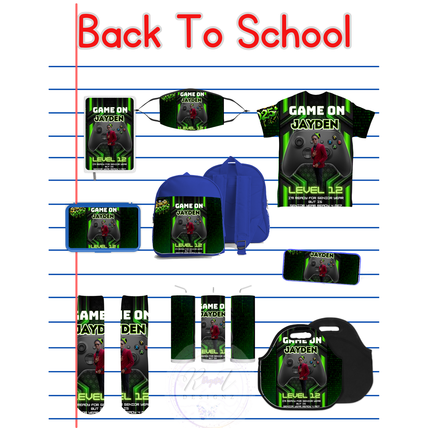 Back to School Template (Video Game)