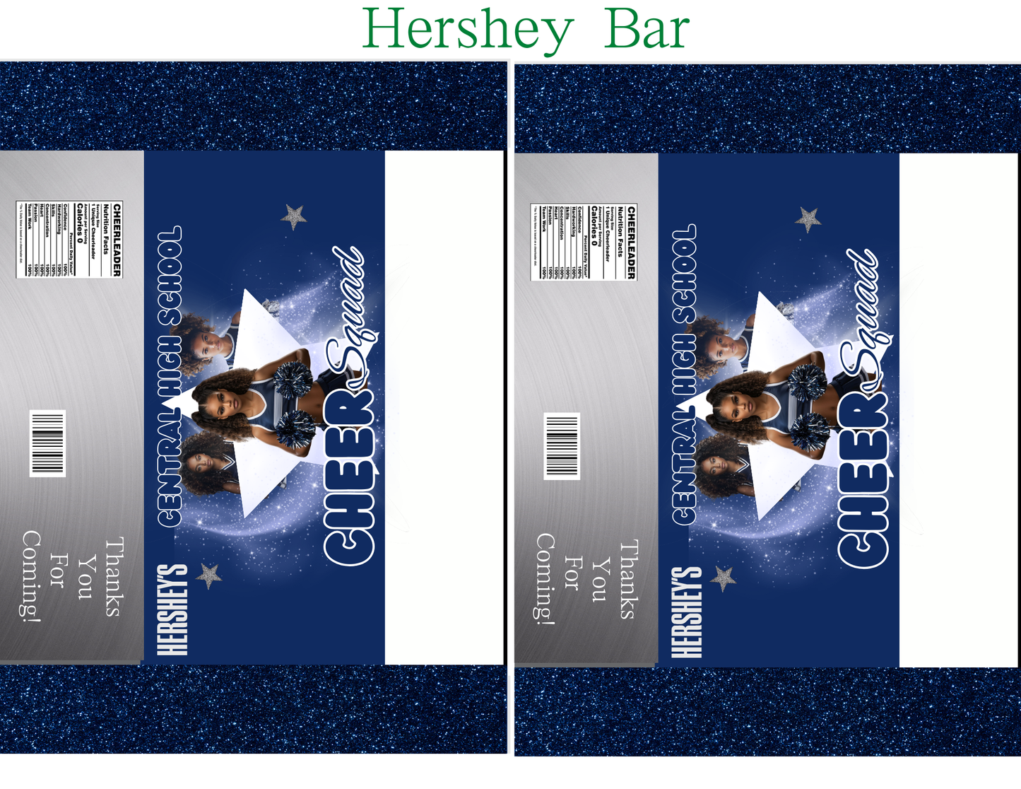 Party Favor Themed Templates - CHEER