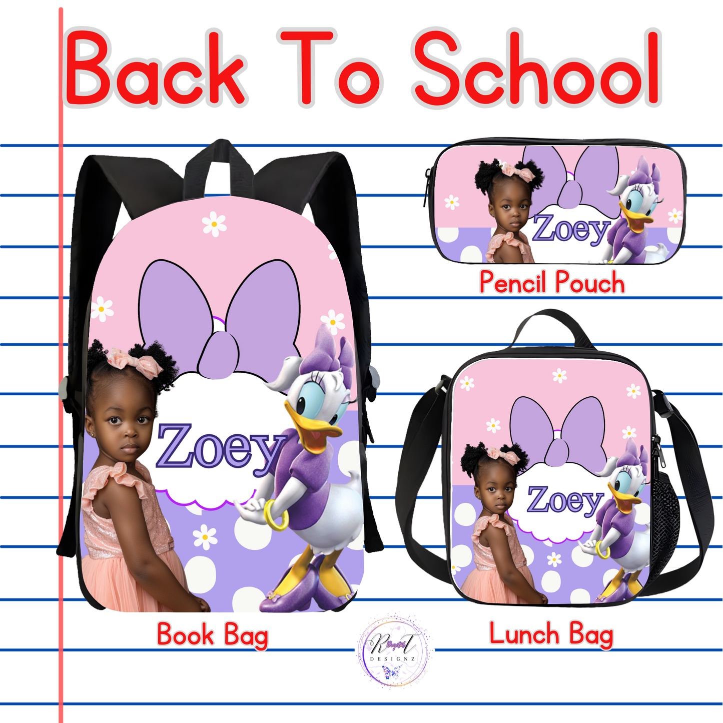 Back to School Template (Daisy Duck)