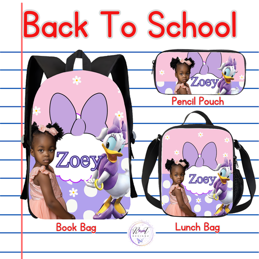 Back to School Template (Daisy Duck)