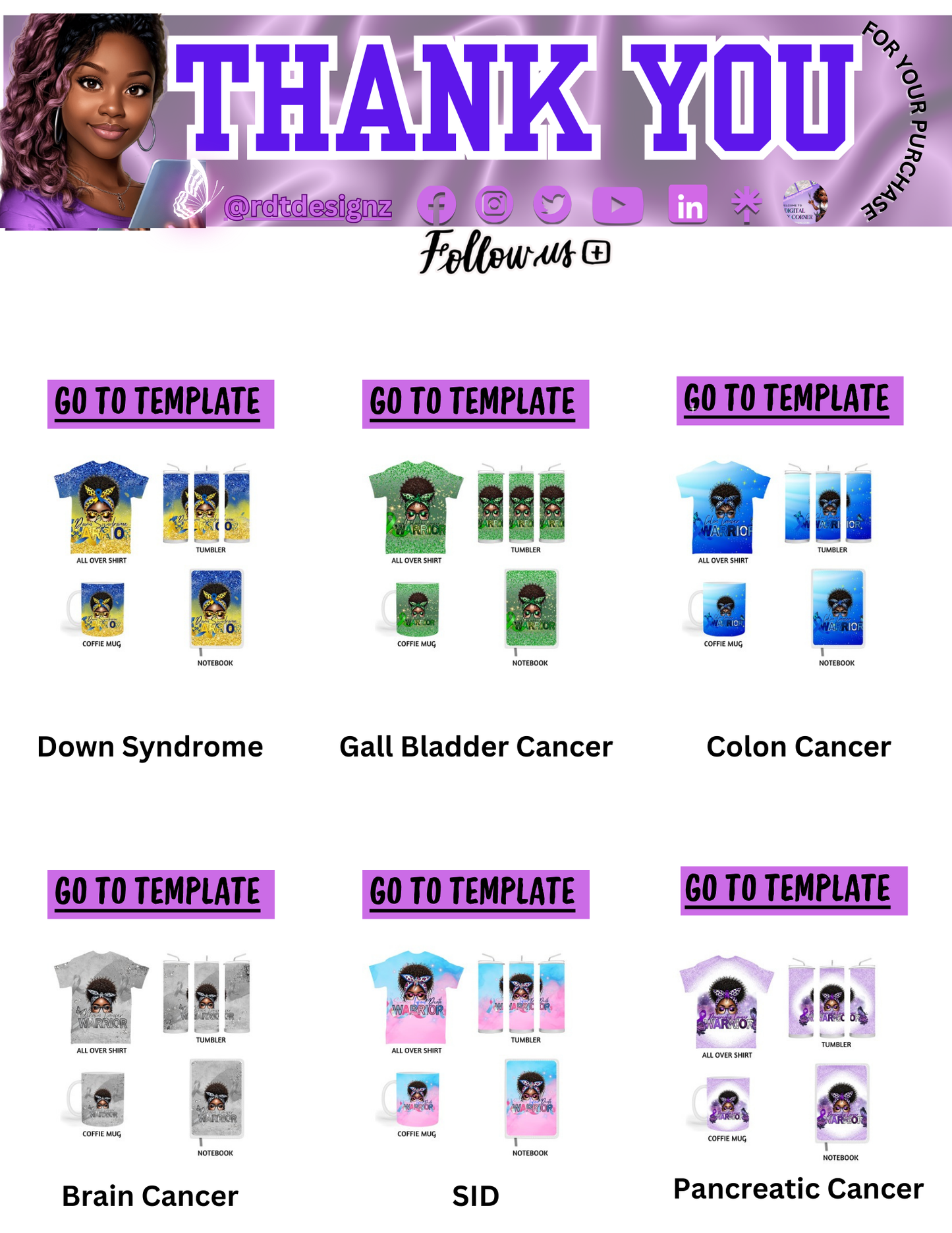 Disease Awareness Mockup Bundle Kit (33)