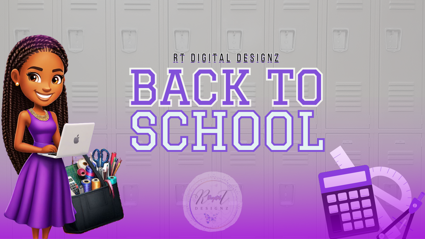 Custom Back to School Website Banner