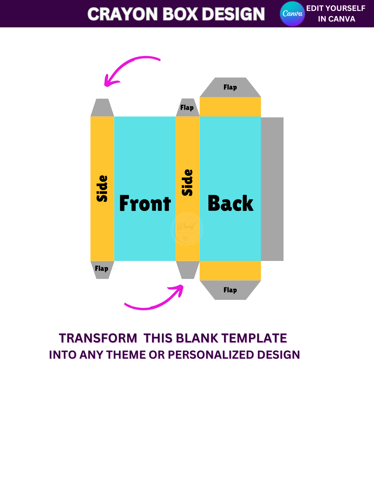 Crayon Box Template