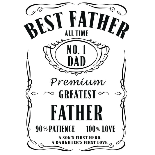 Fathers Day Design Image - Best/Greatest Father Ever