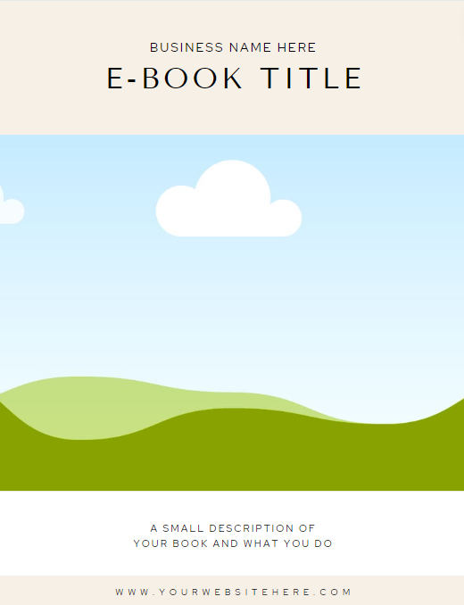 E-book/Workbook Template