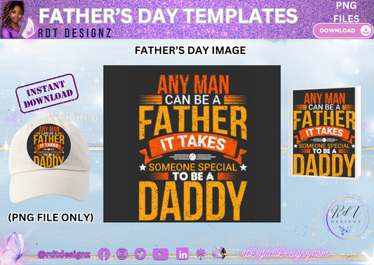Fathers Day Image - Someone Special as Daddy Design
