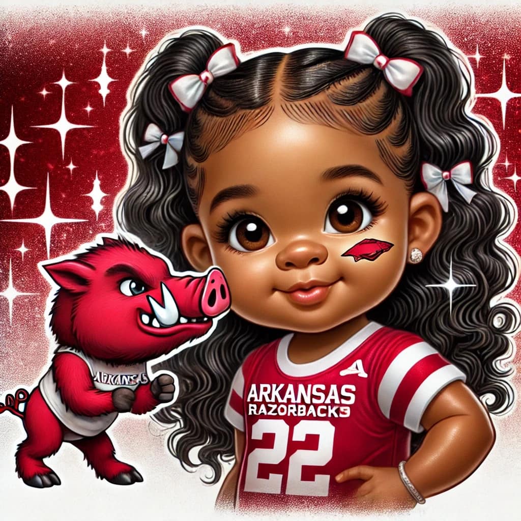 Football Images (AI Girls w Mascots)