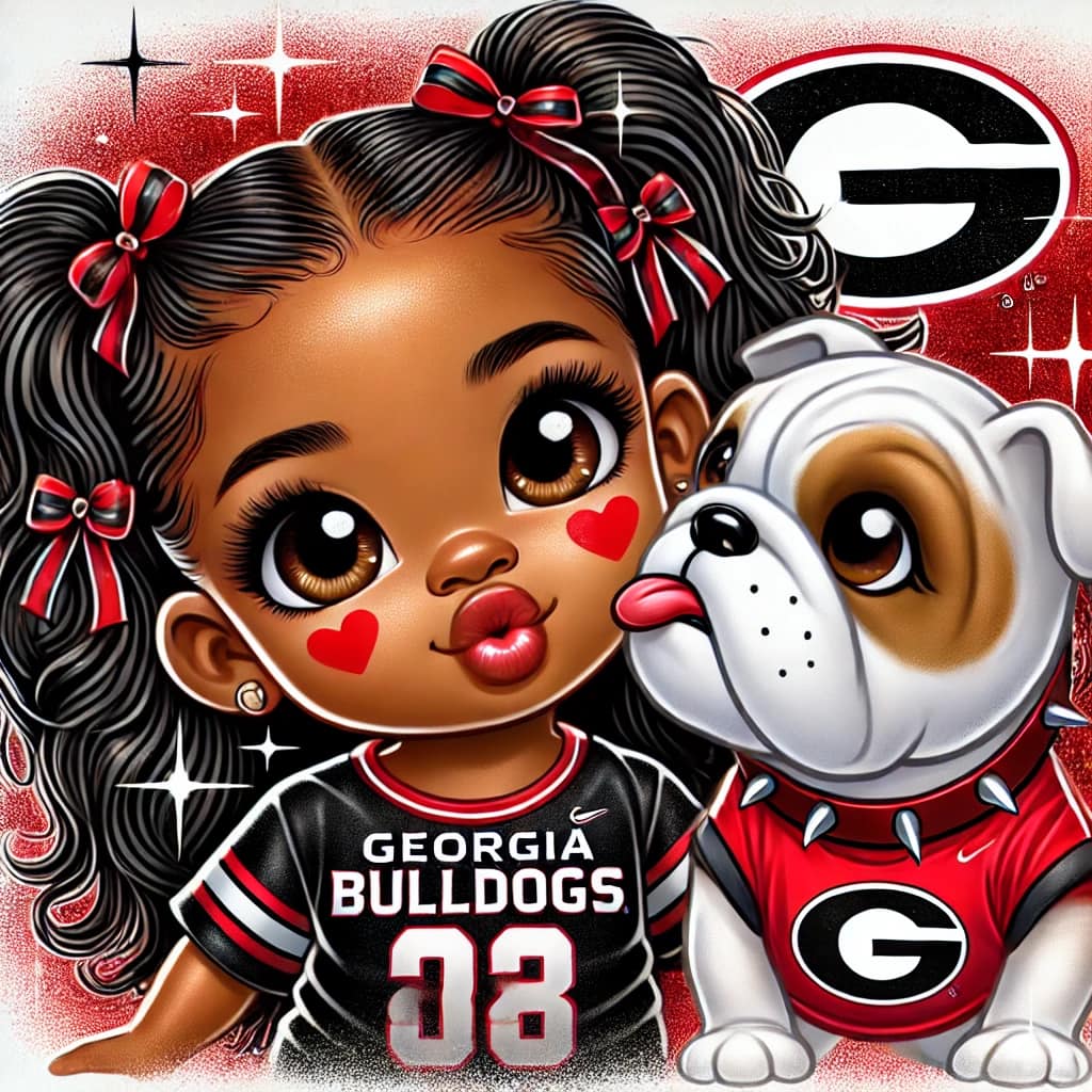 Football Images (AI Girls w Mascots)