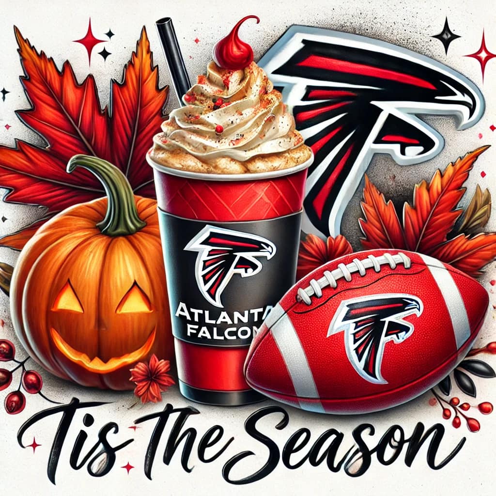 Football Images - Latte with Team Themes
