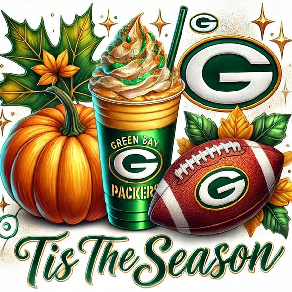 Football Images - Latte with Team Themes