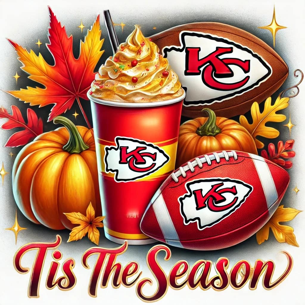 Football Images - Latte with Team Themes