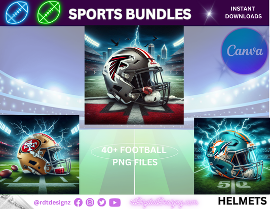 Football Images (HELMETS)