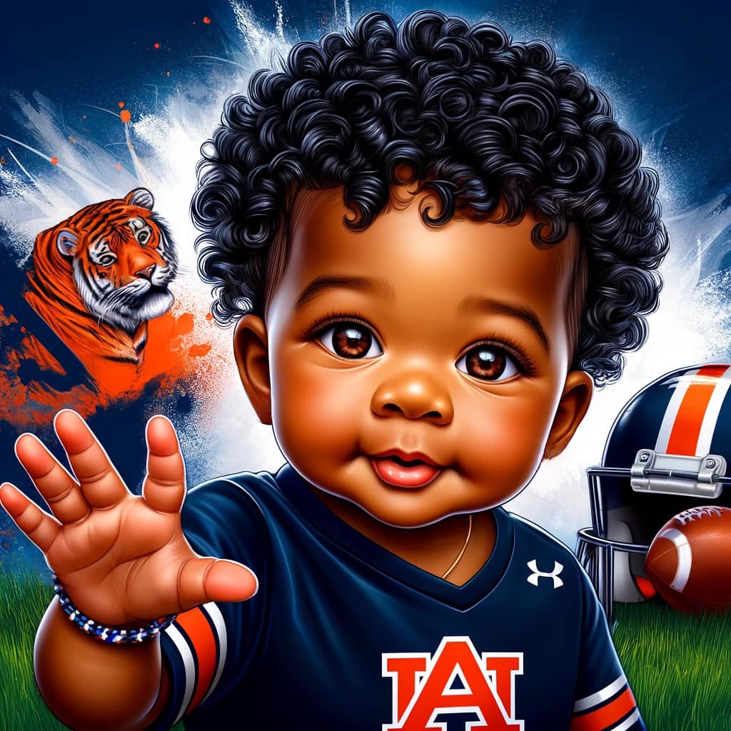 Football Images (AI Girls w Mascots)