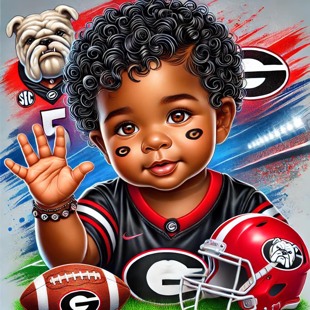 Football Images (AI Girls w Mascots)