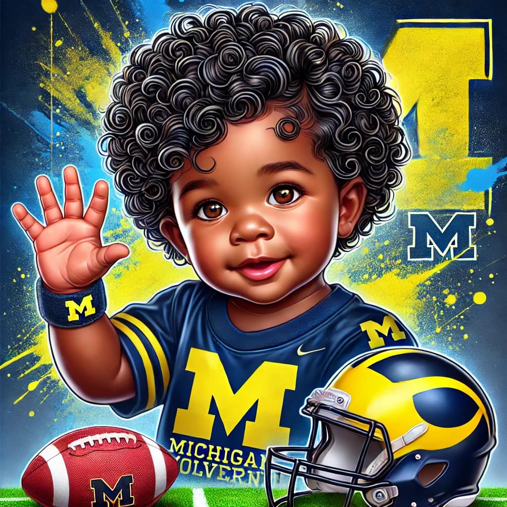 Football Images (AI Girls w Mascots)